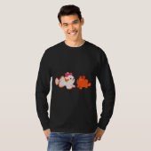 Geviste kikvorsvis t-shirt (Voorkant volledig)