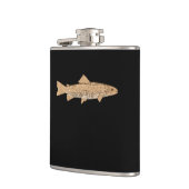 Geviste kolf heupfles (Links)