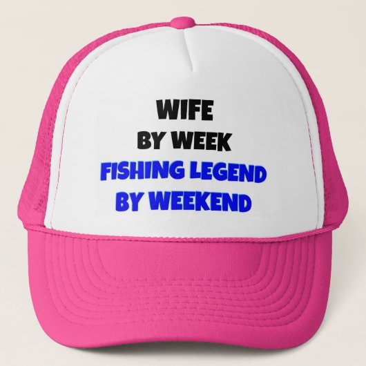 Geviste legende vrouw trucker pet (Voorkant)