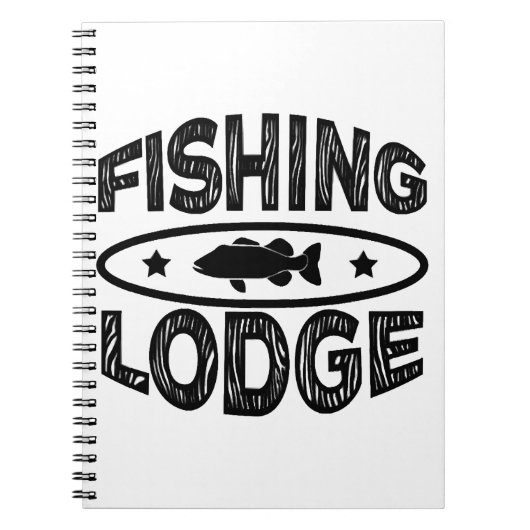 Geviste Lodge Vist Notitieboek (Voorkant)