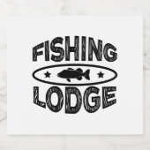 Geviste Lodge Vist Sparkling Wijnetiket (Enkel label)