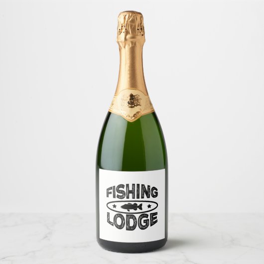 Geviste Lodge Vist Sparkling Wijnetiket (Voorkant)