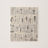 Geviste Lures Adverteren de visserij Legpuzzel (Verticaal)