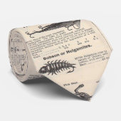 Geviste Lures Adverteren de visserij Stropdas (Opgerold)