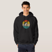 Geviste marlijn vis hoodie (Voorkant volledig)