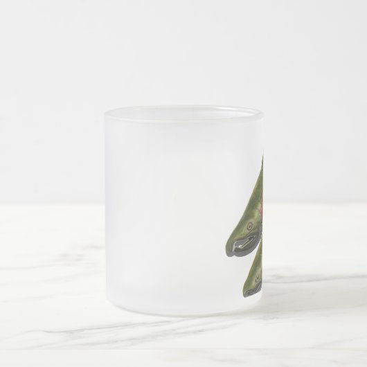 Geviste Mok van Beer Coho Salmon Fisherman Beer Gl (Center)