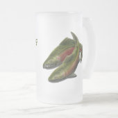 Geviste Mok van Beer Coho Salmon Fisherman Beer Gl (Voorkant rechts)