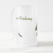 Geviste Mok van Beer Coho Salmon Fisherman Beer Gl (Voorkant links)