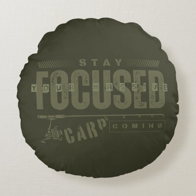 Geviste motivatie | Karpervisserij | focus Rond Kussen (Voorkant)