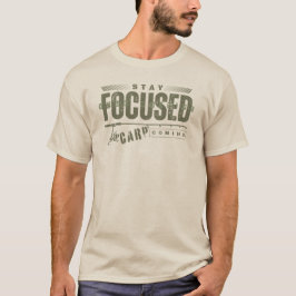 Geviste motivatie | Karpervisserij | focus T-shirt