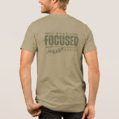 Geviste motivatie | Karpervisserij | focus Tri-Blend Shirt (Achterkant)