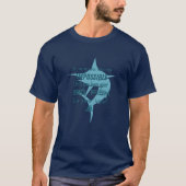 Geviste Motivatie| Marlin vis| Het is altijd T-shirt (Voorkant)