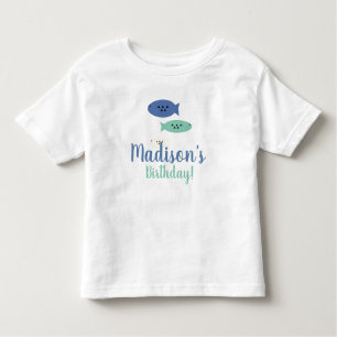 Geviste naam eerste verjaardag kinder shirts