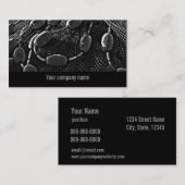 Geviste netten / visitekaartje van zeevruchten (Voorkant / Achterkant)