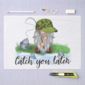 Geviste ontkoppeling van Gnome Tissuepapier (Craft)