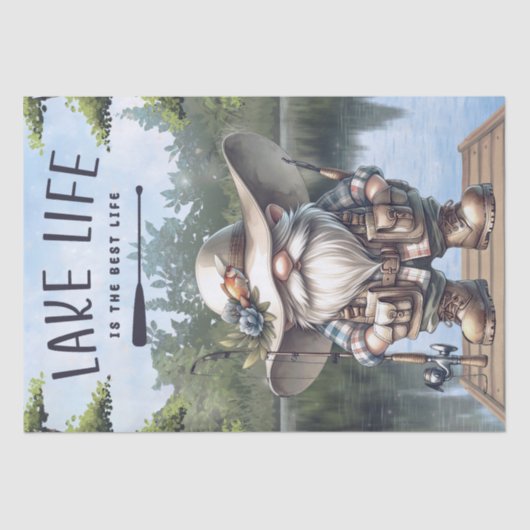 Geviste ontkoppeling van Gnome Tissuepapier (Voorkant)