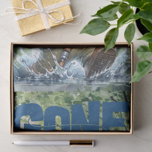 Geviste ontkoppeling van Gnome Tissuepapier (Geschenk)