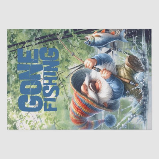 Geviste ontkoppeling van Gnome Tissuepapier (Voorkant)