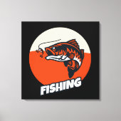 Geviste Oranje baissetcanvas afdrukken (Voorkant)