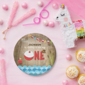 Geviste papieren Borden Papieren Bordje (Feest)