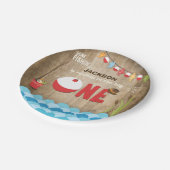 Geviste papieren Borden Papieren Bordje (Gekanteld)