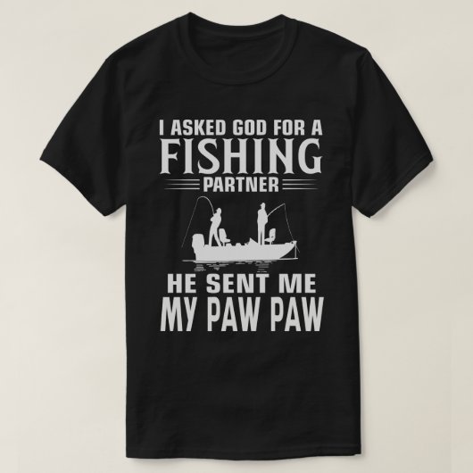 Geviste partner die mij mijn PAW-PAW heeft gestuur T-shirt (Design voorkant)
