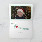 Geviste Penguin Christmas Kaart (Binnen)