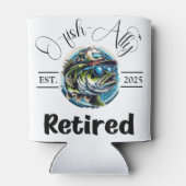 Geviste pensionering met O-vis-Ally Blikjeskoeler (Achterkant)