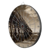 Geviste Pier Dartbord (Voorkant Rechts)