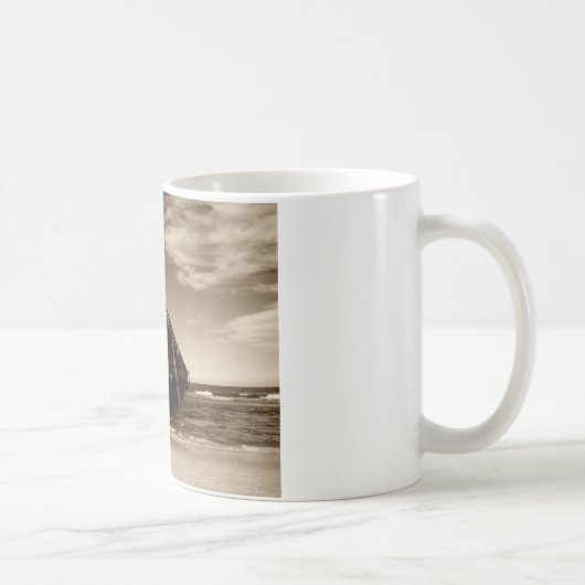 Geviste Pier Koffiemok (Rechts)