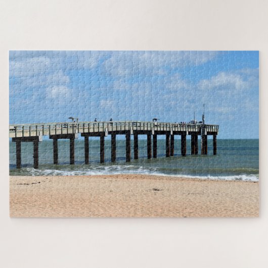 Geviste Pier Legpuzzel (Horizontaal)