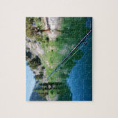 Geviste pool en meer legpuzzel (Verticaal)