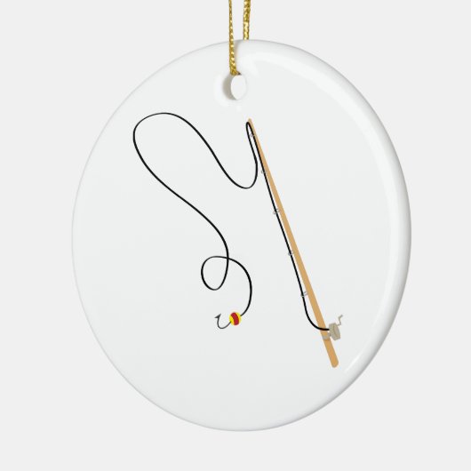 Geviste pool keramisch ornament (Links)