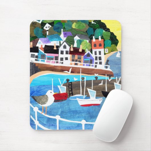 Geviste poort Mousepad Muismat (Met muis)