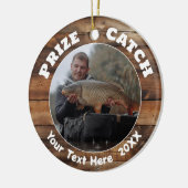 Geviste prijsfoto ter herdenking keramisch ornament (Links)