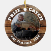 Geviste prijsfoto ter herdenking keramisch ornament (Achterkant)