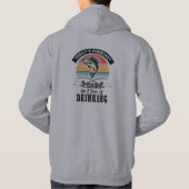 Geviste prognose hoodie (Achterkant)