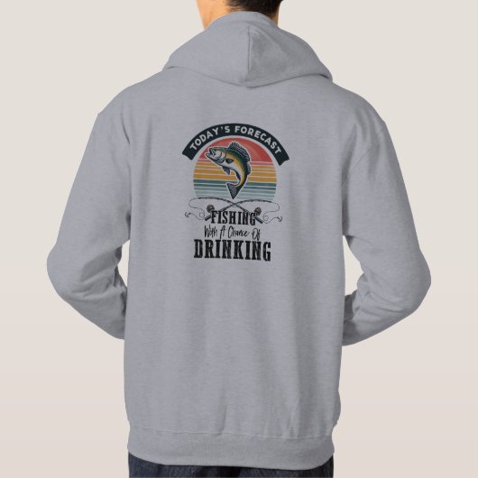 Geviste prognose hoodie (Achterkant)