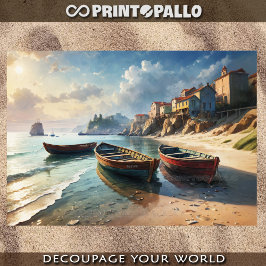 Geviste rawboten aan de kust bij Costal Village Tissuepapier