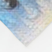 Geviste regenboogforel fleece deken (Hoek)