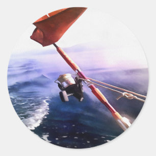 Geviste reis Turkse vakantie Ronde Sticker