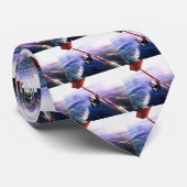 Geviste reis Turkse vakantie Stropdas (Opgerold)