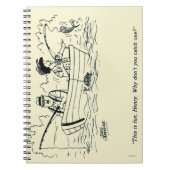 Geviste reisweg notitieboek (Voorkant)