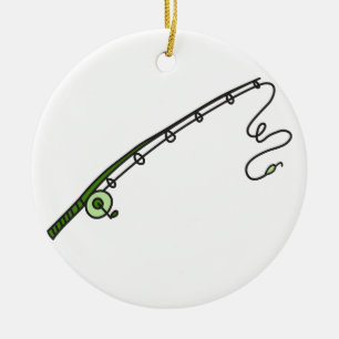 Geviste rij keramisch ornament