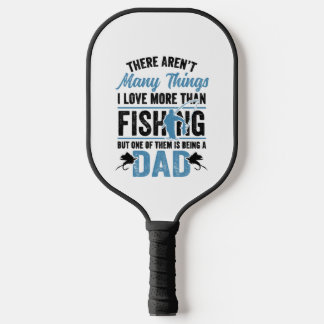 Geviste Rod Fisher Fish Fisherman Vist papa Pickleball Paddle