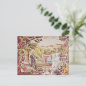 Geviste scène briefkaart (Staand voorkant)