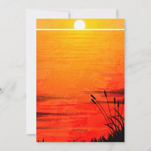 Geviste serviceuitnodiging kaart (Achterkant)