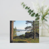 Geviste Shack Briefkaart (Staand voorkant)