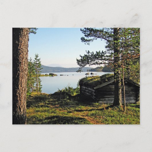 Geviste Shack Briefkaart (Voorkant)