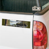 Geviste Shack Bumpersticker (Op Truck)